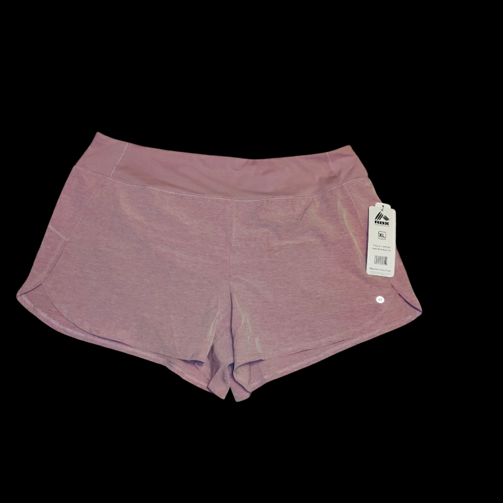 BNWT RBX Women's Athletic Shorts in Pink Size Xl